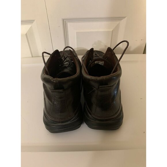 Kenneth Cole New York Men’s Sz 8 Square Toe‎ Ankle Boots Black Leather Shoes - Picture 11 of 11